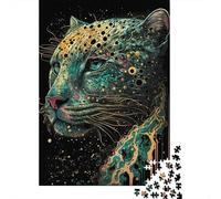 Leopard Japan Style, Adult 1000 Piece Jigsaw, 70x50cm/1000pcs