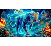 leopard Jigsaw Puzzles 1000 Pieces Fun and Challenging Family Game Puzzle Game Great Gift Idea for The Whole for Women, Gifts for Men 70x50cm/1000pcs