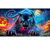 leopard Jigsaw Puzzles 1000 Pieces Fun and Challenging Family Game Puzzle Game Great Gift Idea for The Whole for Women, Gifts for Men 70x50cm/1000pcs