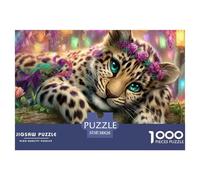 Leopard Jigsaw Puzzles for Adults 1000 Piece Fantastic Beasts Challenging Puzzles Home Decoration Activity Games Colorful for Decorative Gifts 38x26cm/1000pcs
