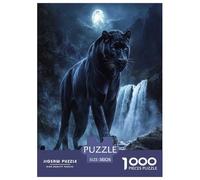 Leopard Jigsaw Puzzles for Adults Educational Game The Impossible Challenge 1000 Piece Difficult Hard Jigsaw Puzzles for Man And Woman with Letters on Back 38x26cm/1000pcs