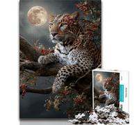 Leopard Jigsaw Puzzles for Adults,for Educational Game Challenge Toy for Is Ideal As A Gift for The Whole Family 70x100cm
