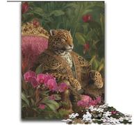 Leopard Jigsaws Puzzles 2000 Pieces for Teenagers Gifts, Educational Games Home Decoration Birthday Present, Gifts, Wall Art (70x100cm)