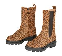 Leopard leather boots Alphonse Camel 38EU