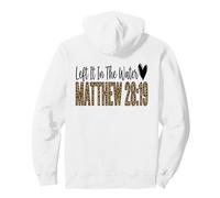 Leopard Left It In The Water Matthew 28:19 Pullover Hoodie