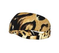 Leopard Lion Tiger Skin Fur BrindleHair Bands for Men Woman Headband Running Headband Sweat Wicking Gym