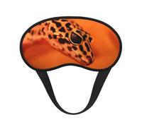 Leopard Little Gecko Print Sleep Mask, Eye Sleeping Mask for Women and Men for Total Darkness, Reduces Puffy Eye Mask