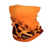 Leopard Little Gecko Print Winter Neck Gaiter Warmer, Soft Face Mask Scarf For Cold Weather Skiing Cycling Outdoor Sports