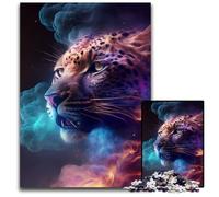 Leopard Nebula Jigsaw Puzzles 1000 Pieces for Adults Jigsaw Puzzles for Adults Ideal DIY Decor & Brain Teaser Gift 50x75CM/19.68x29.52inch