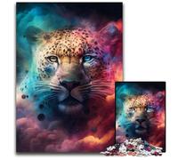 Leopard Nebula Jigsaw Puzzles for Adults 1000 Piece cardboard Puzzles Challenging Brain Teaser for Teenagers, Family Fun Interactive Game 26X38CM/10.23x14.96inch