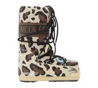 Leopard Nylon High Boots 35 EU