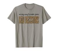 Leopard On My Way to Make Bad Decisions Beach Vacation Trip T-Shirt
