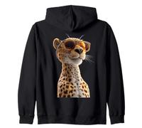 Leopard Panther Big Cats Panthers Cute Leopards Zip Hoodie