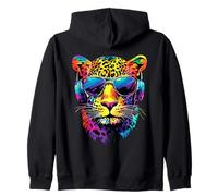 Leopard Panther Big Cats Panthers Cute Leopards Zip Hoodie