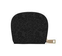 Leopard Pattern Leather Semi-Circular Card Bag, Compact and Convenient, Easy to Store