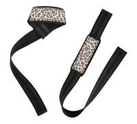 Leopard Pattern Lifting Strips, 66 cm, Strength Training, Weight Lifting, Bodybuilding, Powerlifting and Deadlift Accessories