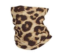 Leopard Pattern Print Neck Warmer Ultra-Soft, Stretchy Neck Gaiter Winter Neck Gaiter Warmer For Menand Women