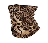 Leopard Pattern Print Neck Warmer Ultra-Soft, Stretchy Neck Gaiter Winter Neck Gaiter Warmer For Menand Women