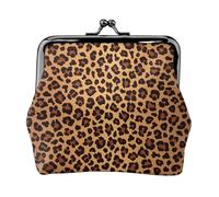 Leopard Pattern Printing Minimalist Lightweight Wallet for School and Work Commutes,Concerts Travel Kit Wallet