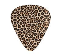 Leopard Patterned Wallpaper Print Guitar Pick Comfortable Feel, Clear Sound, Multiple Thicknesses For Varied Tones
