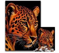 Leopard Portrait 1000 Pieces Puzzle Gifts Jigsaw Puzzles for Adults Gift for Men And Women Daily Special Occasion 1000 PCS(38x26cm)