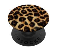 Leopard Print Animal Pattern Safari Jungle Vibes PopSockets Adhesive PopGrip