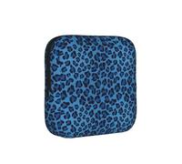 Leopard Print Animal Pudding, Sanitary Pad Storage Bag, Pad Holder Bag with Zipper, Change Purse