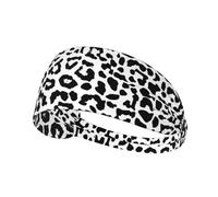 Leopard Print Animals The Arts,Sports Sweatband for Unisex Multi Headband Elastic Exercise Hairband