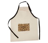 Leopard Print Apron Made From 100% Cotton