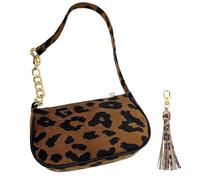Leopard Print Bag, Fashionable Cross Body Bag for Women, Animal Print Handbag with Adjustable Strap, Compact 22x13cm Size for Work Commute and Social Events, Functional Storage for Daily Essentials an