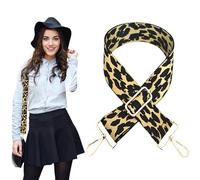 Leopard Print Bag Strap for Hand Bag Replacement Shoulder Straps for Bags with Pattern JD001718