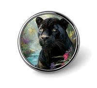 Leopard Print Brooch Pins for Women Men Cute Badge Lapel Pins for Backpack Dress Accessories