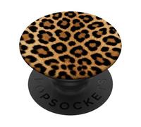 Leopard Print Cheetah Cute Animal Aesthetic Preppy Girly Y2K PopSockets Adhesive PopGrip