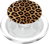 Leopard Print Cheetah Cute Animal Aesthetic Preppy Girly Y2K PopSockets PopGrip for MagSafe