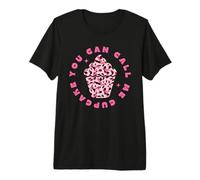 Leopard Print Cupcake: Funny Animal Print Premium T-Shirt