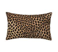(Leopard Print) Decorative Pillow Case Cushion Cover Soft Throw Pillow Cover For Couch Bed Sofa Family Office Decor 20"X30"