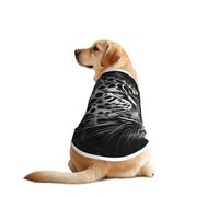 Leopard Print Dog Outfit Sleeveles, Funny Pet Dog Clothes Machine Washable Shirt Vest For Medium Large Dogs