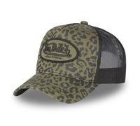 Leopard Print Dutch Hat Kaki One Size