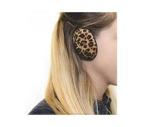 (Leopard Print) Earbags Bandless Ear Warmers/Earmuffs (1Pair)