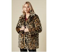 Leopard Print Faux Fur Coat Dorothy Perkins Leopard S