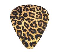 Leopard Print Guitar Paddle 12 Pack Guitar Pickup Suitable For Playing Acoustic Guitars, Electric Guitars, Etc.