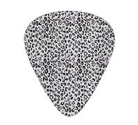 Leopard Print Guitar Pick 12 Picks Fashion Personalized Bass Pick Durable Electric Guitar Plectrums Instrument Accessories