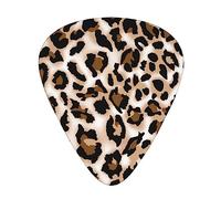 Leopard Print Guitar Pick 12 Picks Fashion Personalized Bass Pick Durable Electric Guitar Plectrums Instrument Accessories