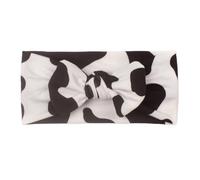 Leopard Print Headband Kids - Soft Stretchy Hairband With Cute Bow, Comfortable Elastic Fabric, Stylish Animal Print Hair Accessory For | For Baby Girls 0-2 Years Old Daily Wear Photo