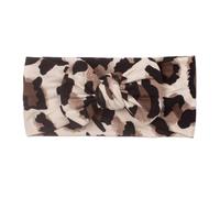 Leopard Print Headband - Wide Leopard Hair Accessories for Babies, Soft Stretchy Bows Head Wrap, Baby Girl Animal Print Headband, Children's Hair Packaging for Daily Use and Photography