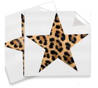 Leopard Print Iron-On DTF Transfer - Animal Print Heat Transfer for Clothing and Accessories - Works on Cotton, Polyester & Blends - Easy Heat Press or Iron Application
