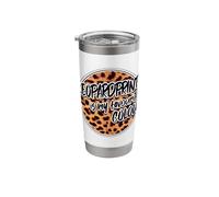 Leopard Print is My Favourite Colour Cheetah Rockabilly Stainless Steel Insulated Tumbler