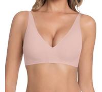 Leopard Print Jelly Bra Wireless Seamless Bra Push Up Comfort Sleep Bralettes T Shirt Bras Comfortable Wireless T-Shirt Bralettes with Support Padded and Adjustable Jelly Bras for Women UK