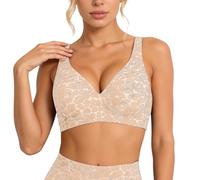 Leopard Print Jelly Bra Wireless Seamless Bra Push Up Comfort Sleep Bralettes T Shirt Bras Comfortable Wireless T-Shirt Bralettes with Support Padded and Adjustable Jelly Bras for Women UK