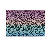 Leopard Print, Leopard Pattern, Purple, 1000 Pieces Jigsaw Puzzles, Wooden Jigsaw Family Game Wall Decor for Adults Teens